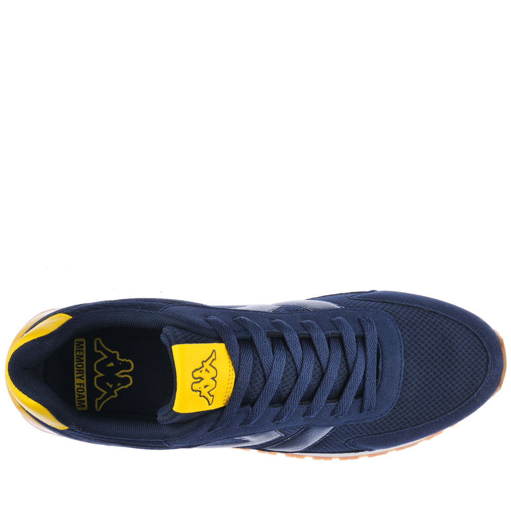 Marine blue Unisex Low Cut Sneakers with Memory Foam 02