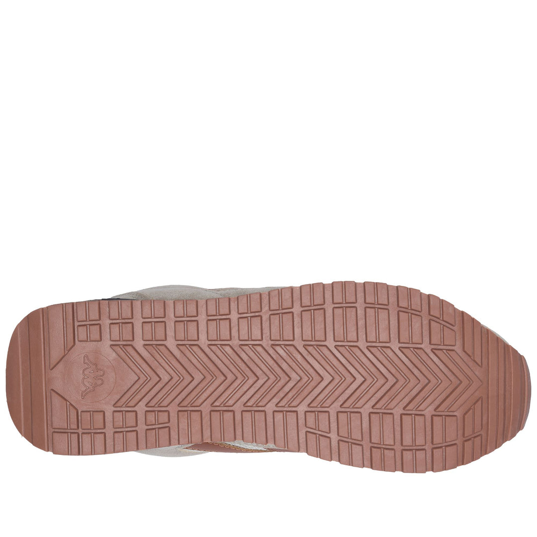 Baskets basses blanches unisexes avec semelle intérieure à mémoire de forme main