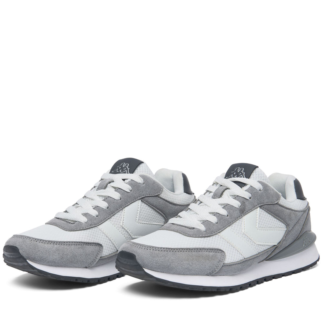 LOGO  MARTIN - Sneakers - Low Cut - Unisex - GREY BARELY-GREY BISE-GREY CHARCOAL 01