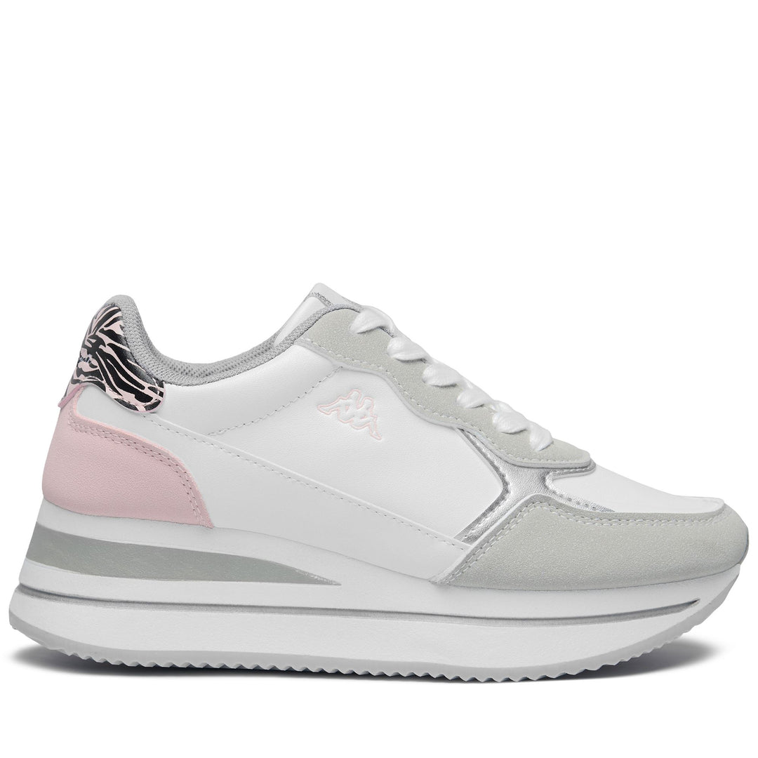 Grey Women's Low Cut Sneakers with Memory Foam Insock 01