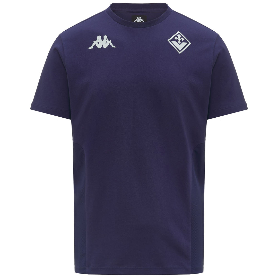 Camiseta fútbol azul la ACF Fiorentina para hombre corte ajustado 01