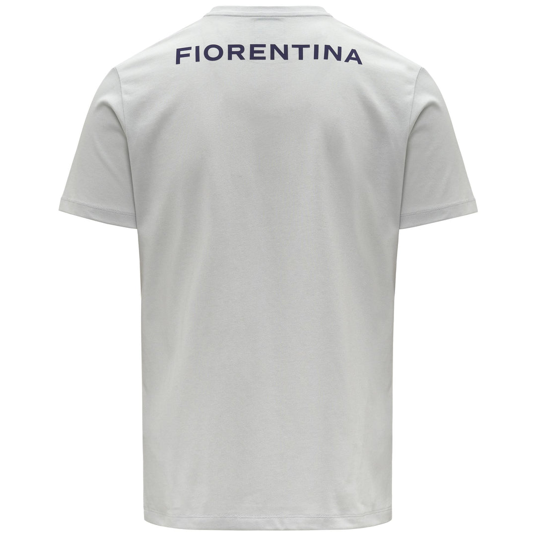 Grey Men's ACF Fiorentina Football Slim Fit T-Shirt main