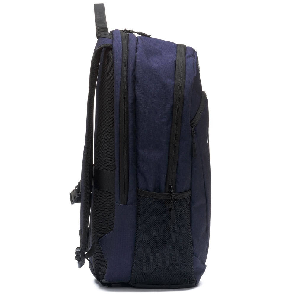Blue Unisex Duffle Bag with Laptop Compartment and Pockets 02