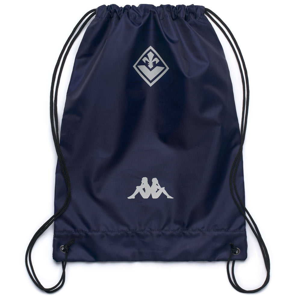 Borsa a tracolla unisex blu ACF Fiorentina in tessuto di poliestere 02