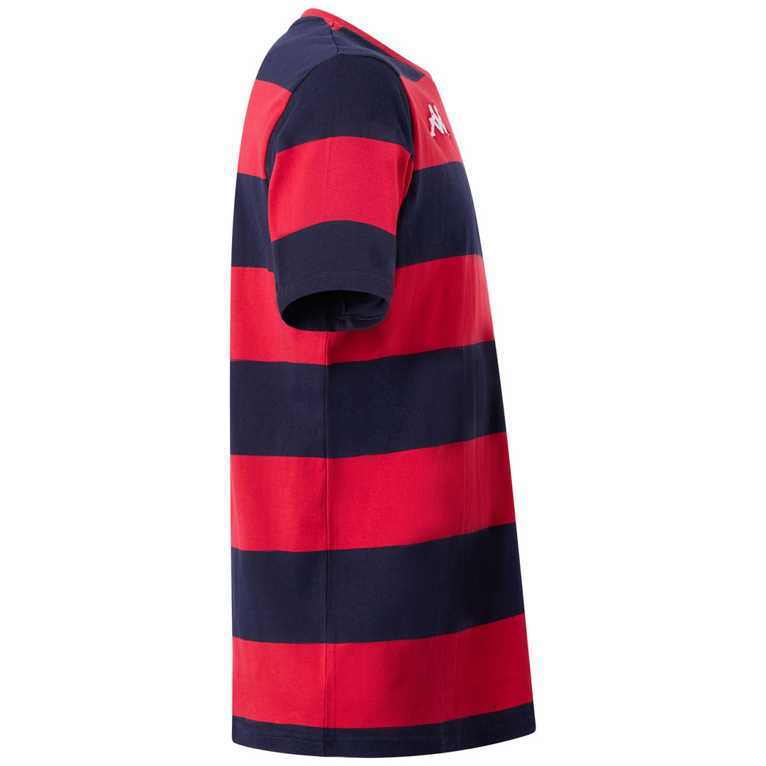 Marine Blue Men's Rugby T-Shirt with Team Logos main