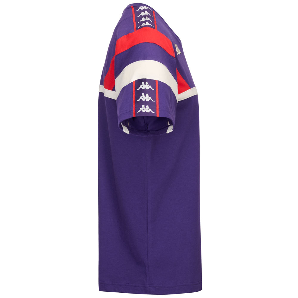 Violet Men's ACF Fiorentina Football T-Shirt in Jersey Fabric 02