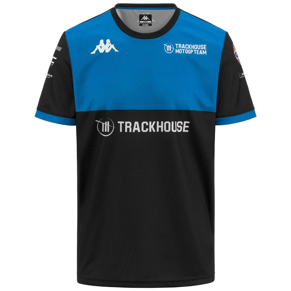 Grey Men's Active Jersey T-Shirt with Round Collar 02