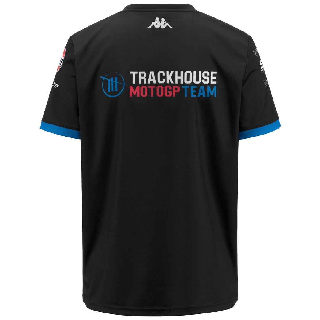 Grey Men's Trackhouse Motor Racing T-Shirt in Polyester Fabric main