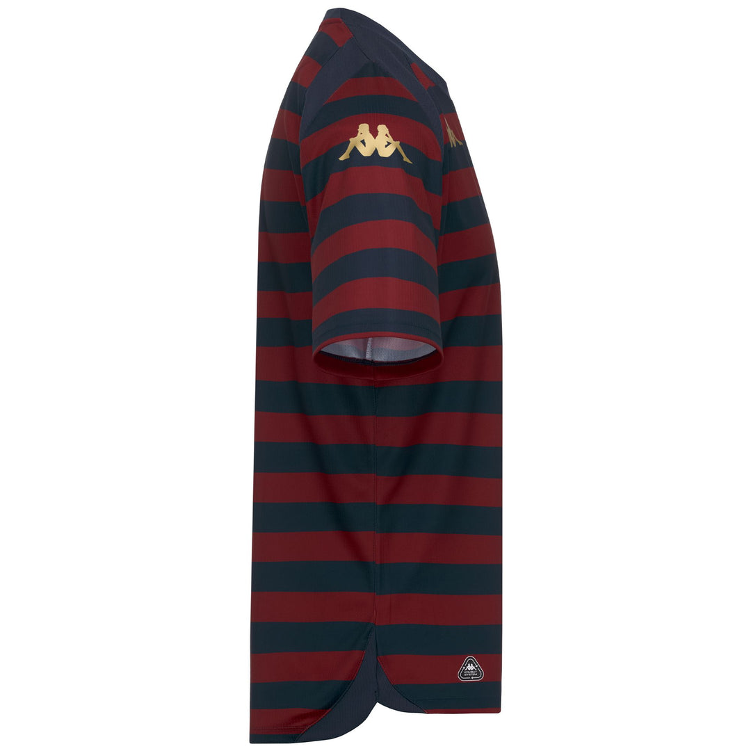 Blue Men's Genoa Football Game Shirt in Recycled Fabric main