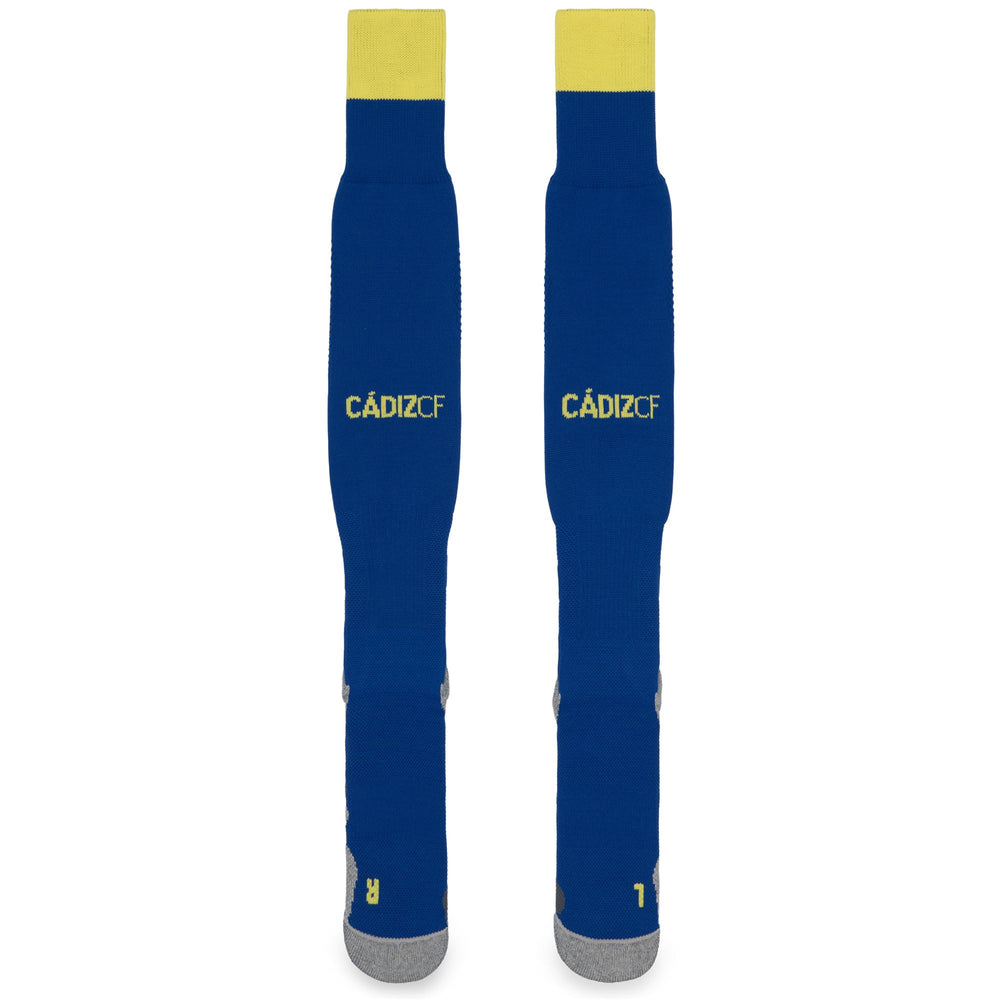 KOMBAT SPARK PRO CADIZ 1PACK - Socks - Knee High Sock - Man - Blue LT-Yellow 02