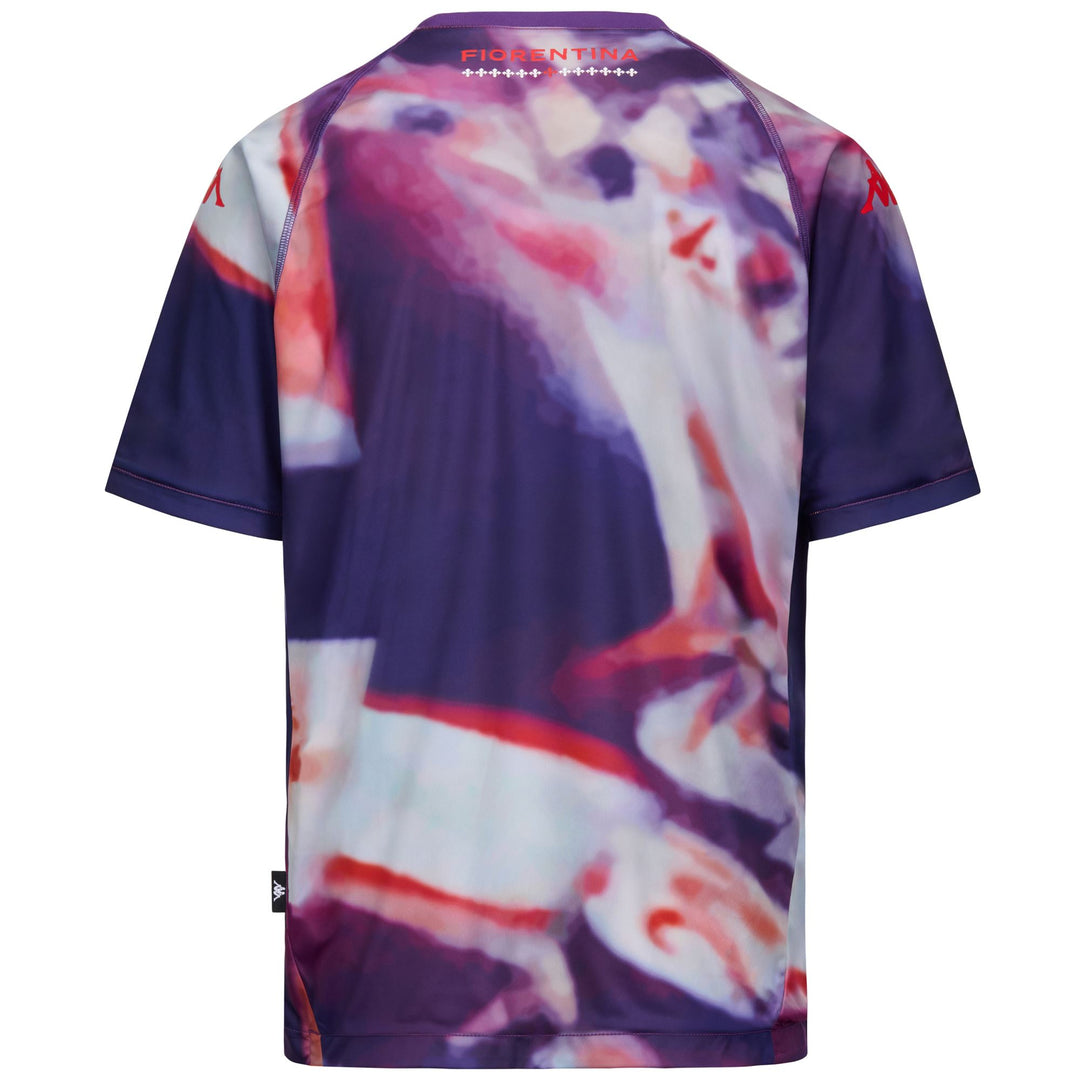 Maillot de match orange pour homme ACF Fiorentina, coupe ajustée main