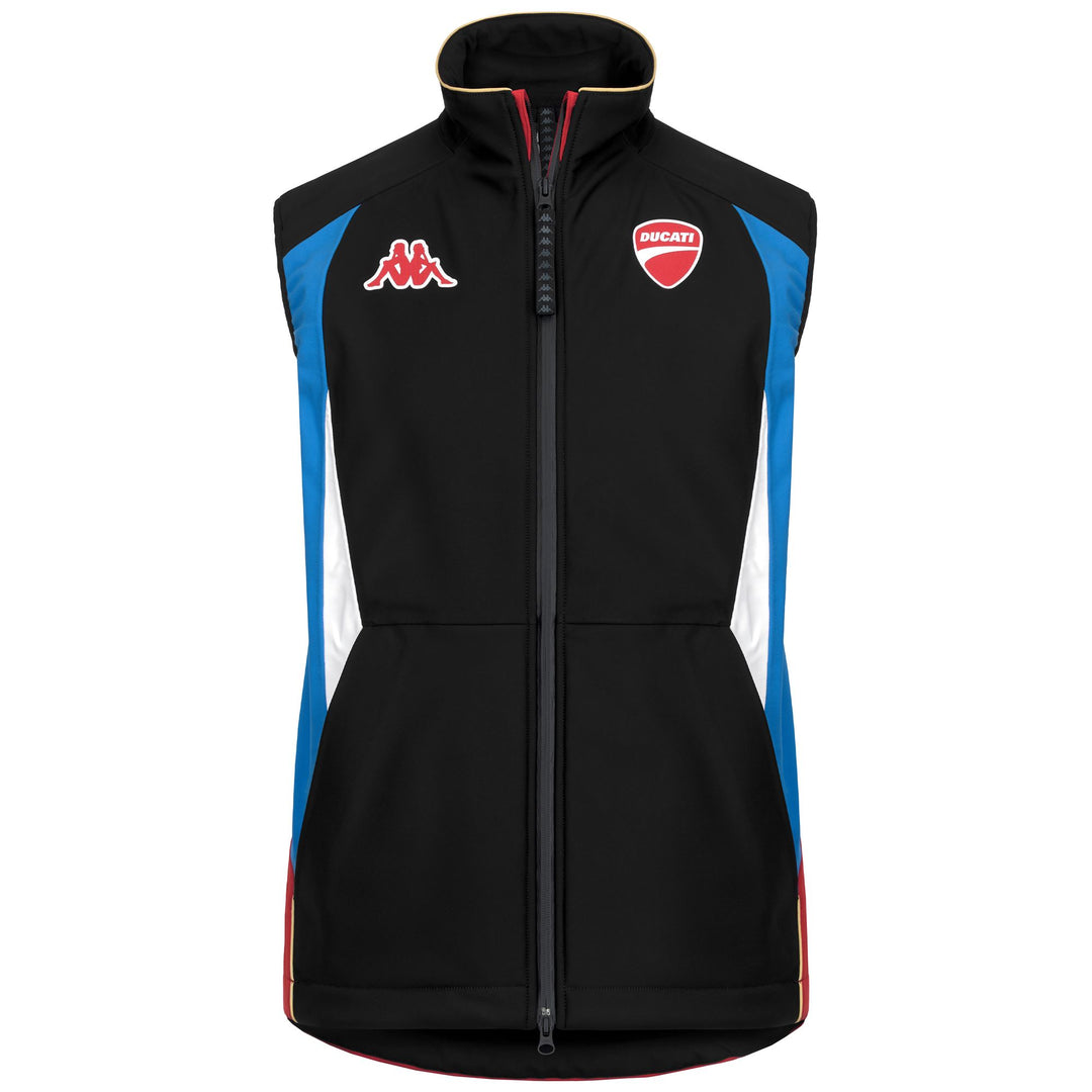 Black Men's Regular Fit Ski Softshell Vest with Waterproof Protection 01