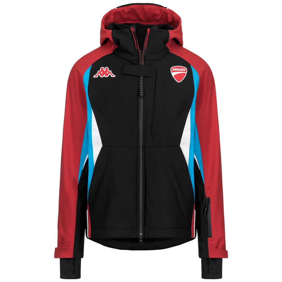 8CENTO 820 DUCATI - Jackets - Mid - Man - BLACK-RED-BLUE BRILLIANT 01