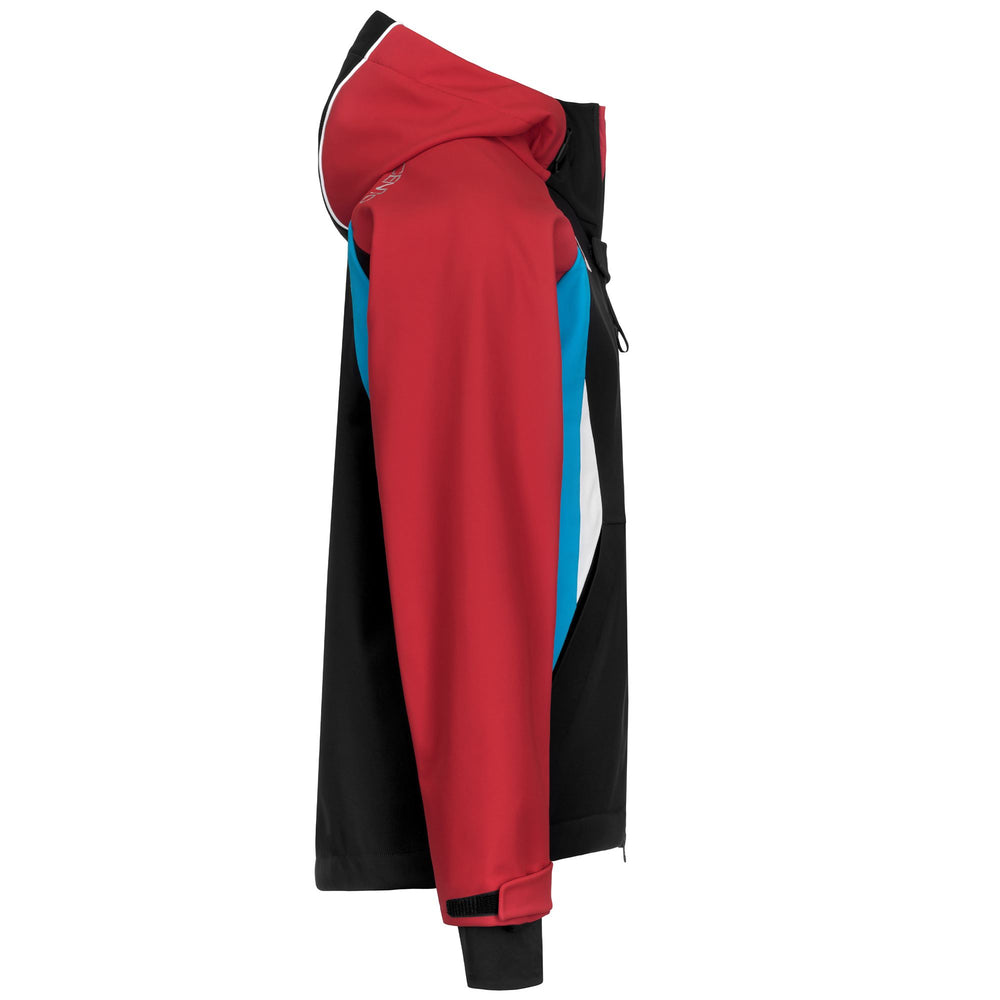 Black Men's Regular Fit Ski Softshell Jacket with Waterproof Protection 02