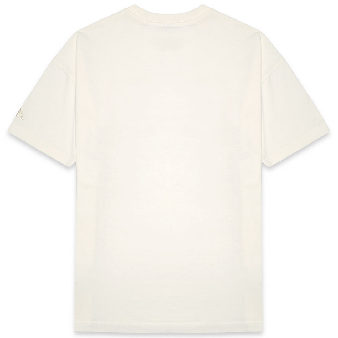 T-shirt de sport blanc pour homme, coupe confortable main