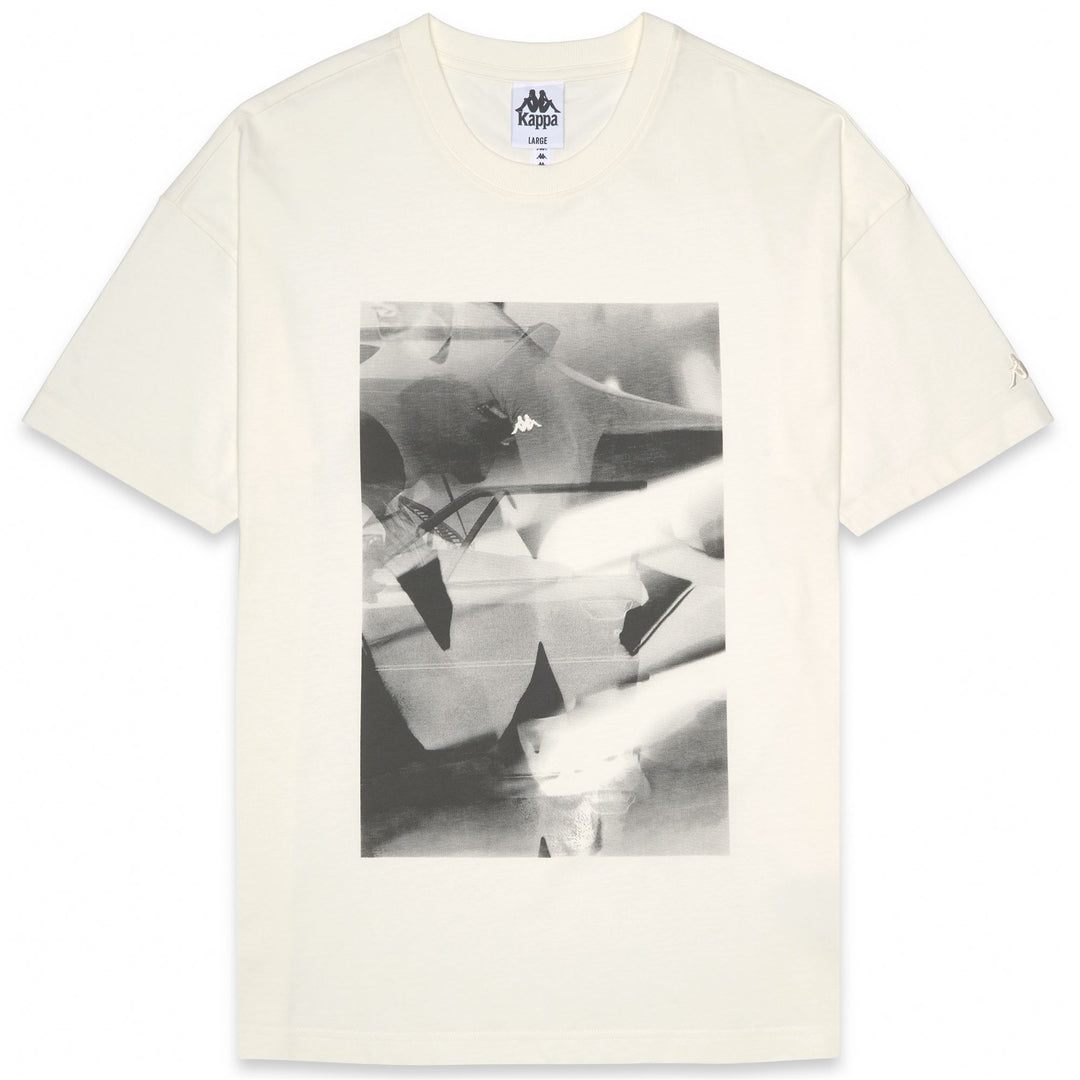T-shirt de sport blanc pour homme, coupe confortable main