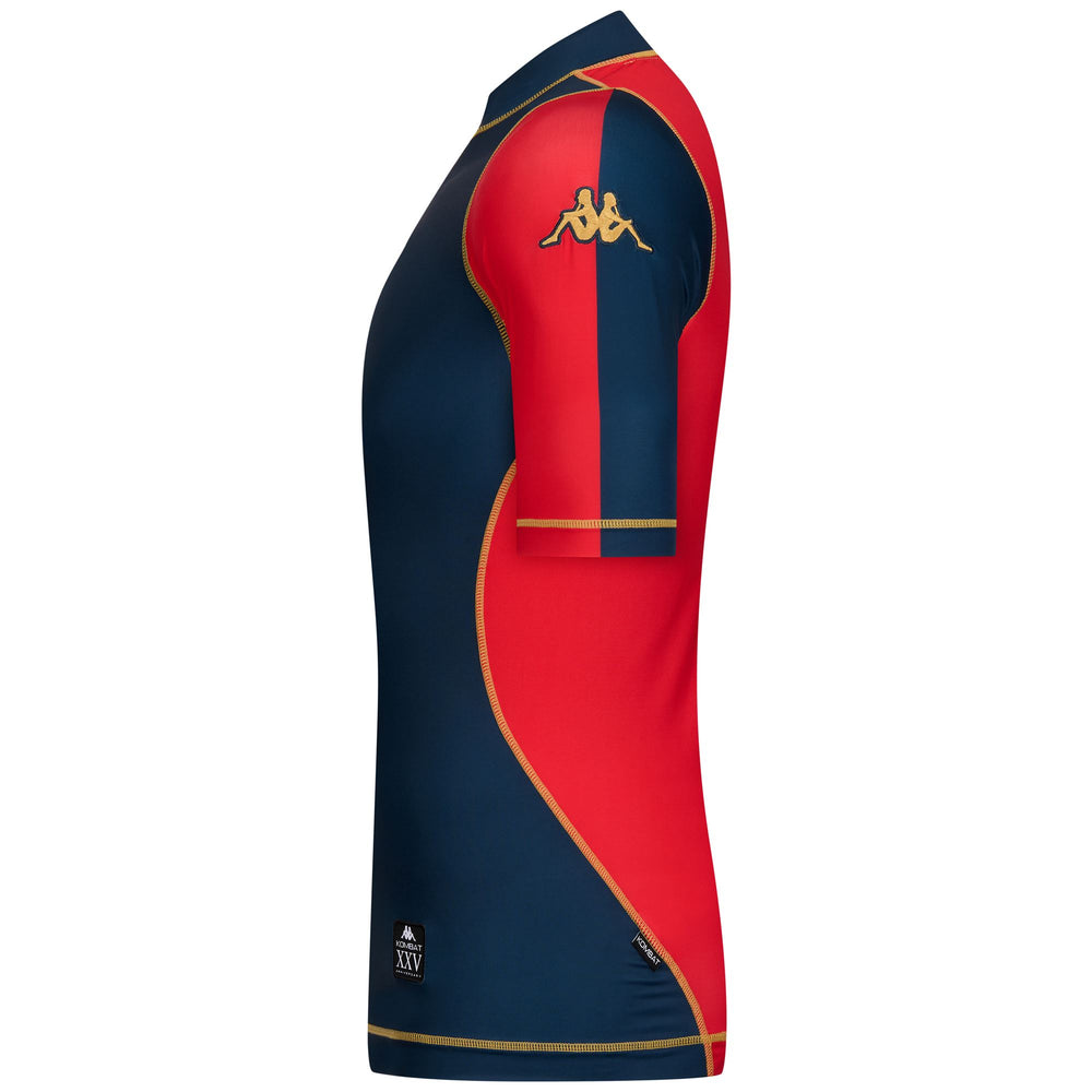 Maillot de football rouge Genoa pour homme en tissu hyper-élastique 02