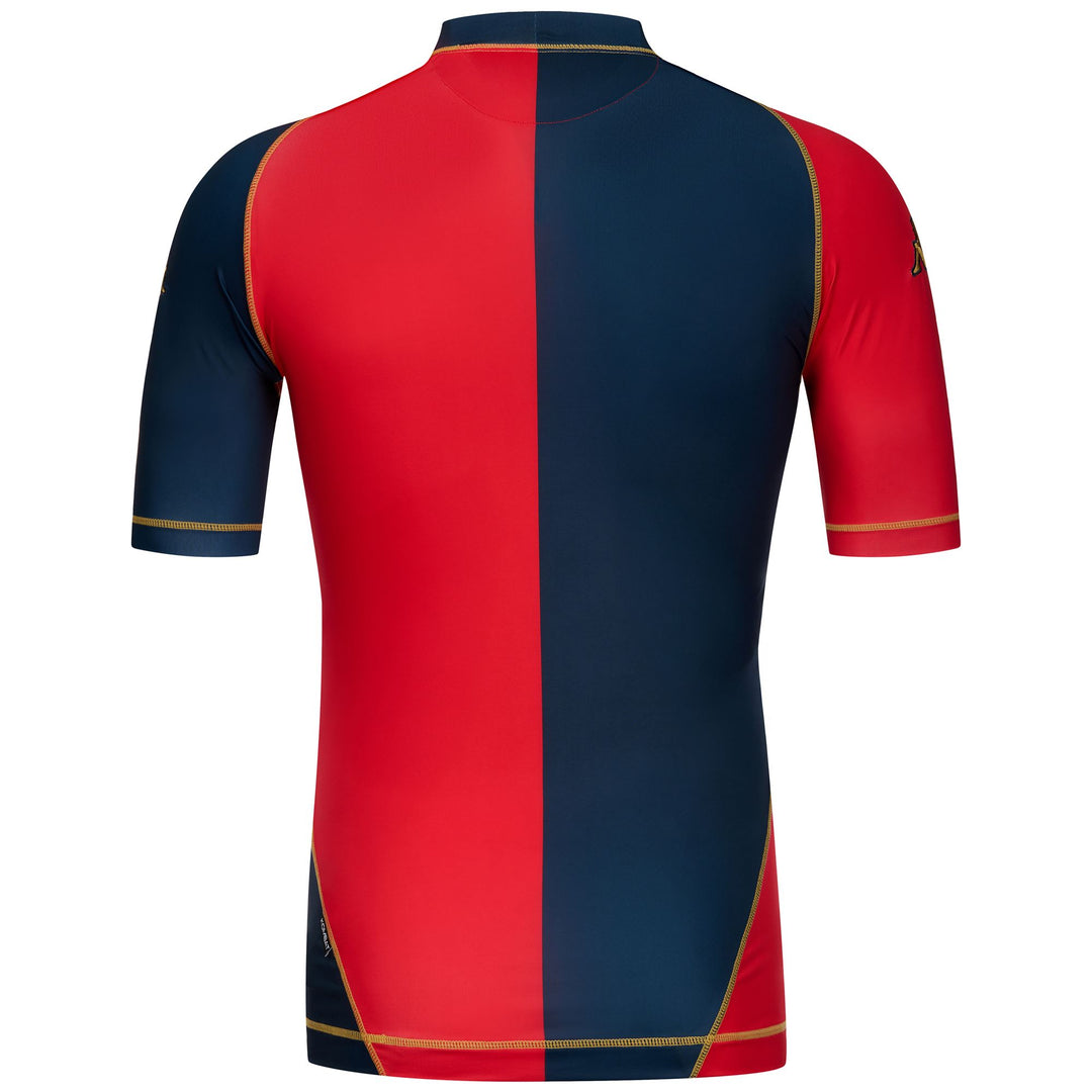Red Men's Genoa Football Jersey in Hyper-Elastic Fabric main