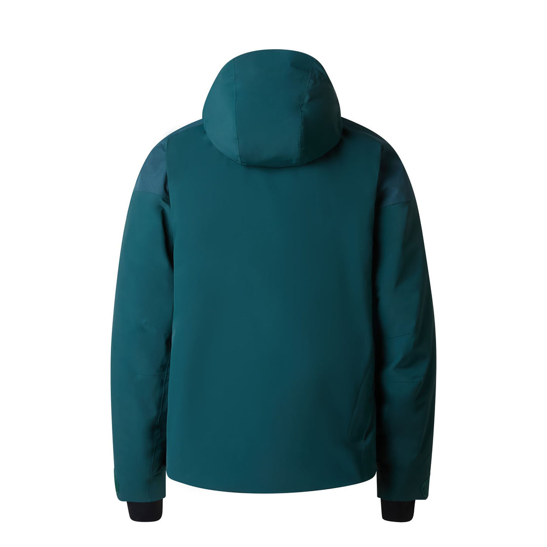 Blue Men's Insulated Ski Jacket with Waterproof Stretch Fabric main