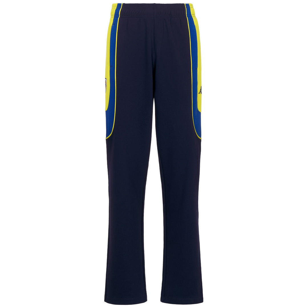 Blue Men's Regular Fit Soccer Supporter Pants with Zip Pocket 01