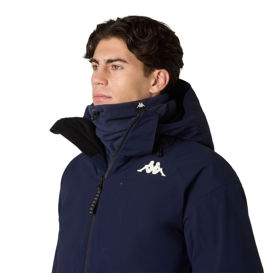Blue Unisex Warmneck Scarf in Polar Fabric main