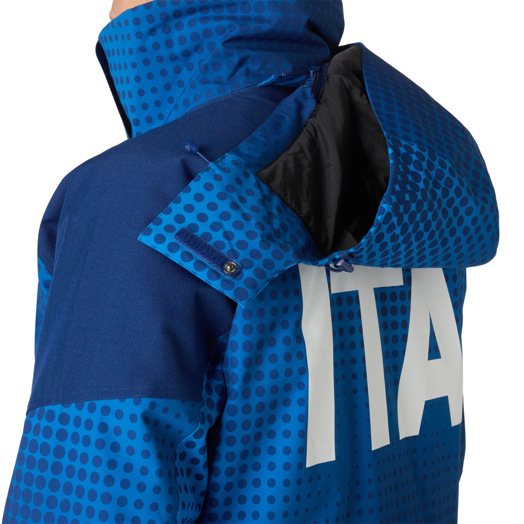 Blue Men's Ski Jacket with Fellex Insulation and Underarm Ventilation main