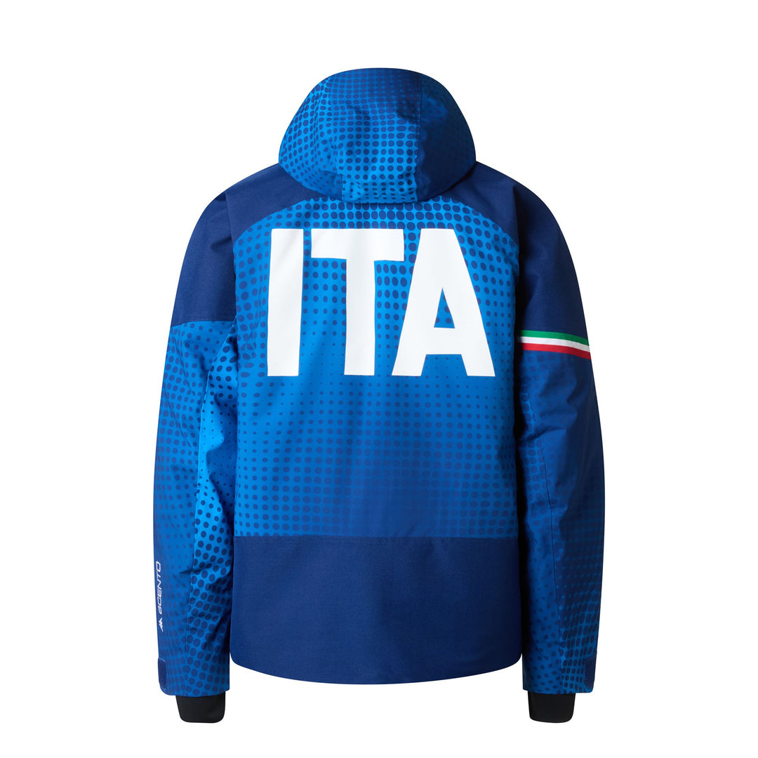 Blue Men's Ski Jacket with Fellex Insulation and Underarm Ventilation main