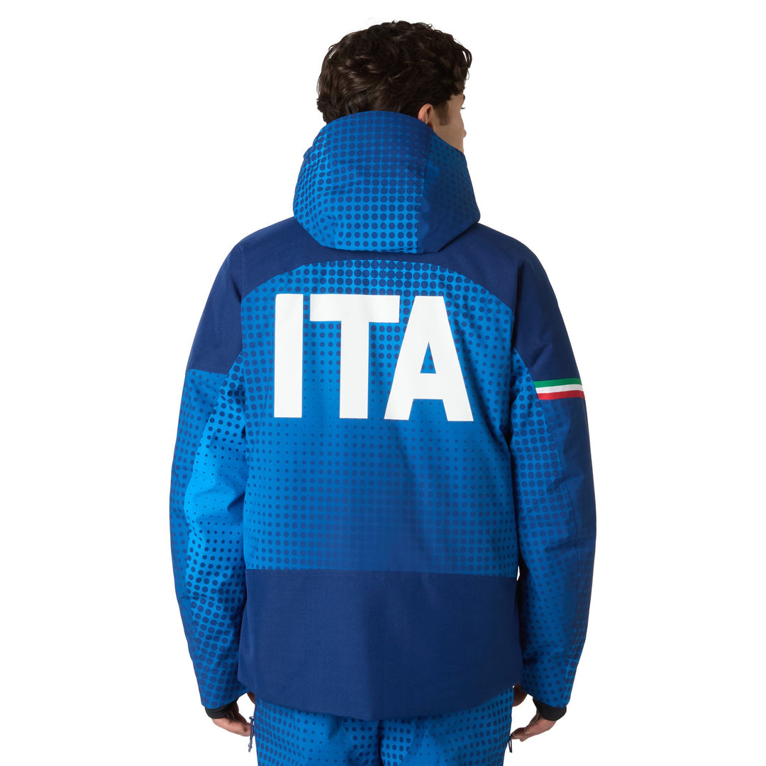 Blue Men's Ski Jacket with Fellex Insulation and Underarm Ventilation main