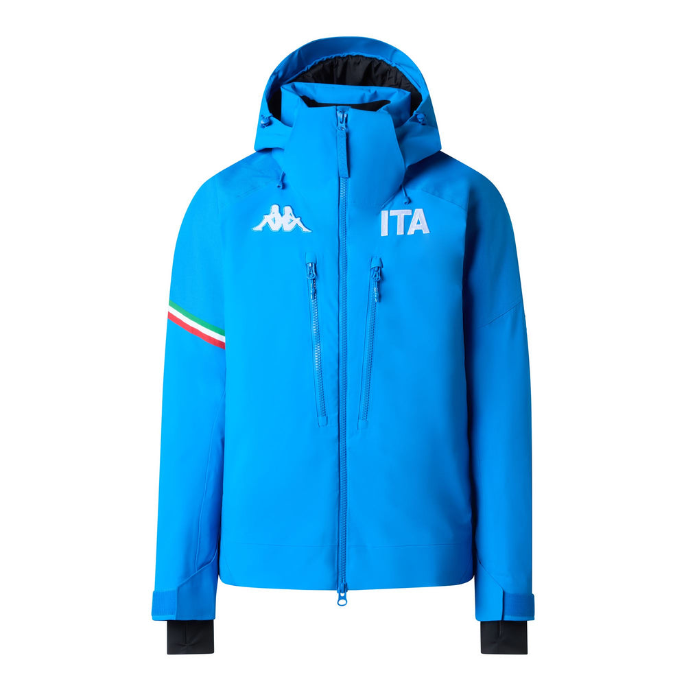 Blue Men's Waterproof Ski Jacket with Fellex Insulation 02