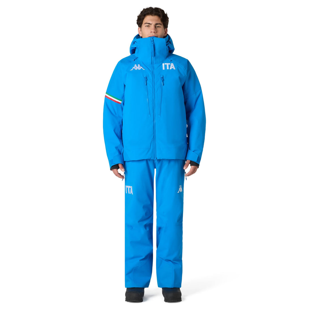 Blue Men's Waterproof Ski Jacket with Fellex Insulation main
