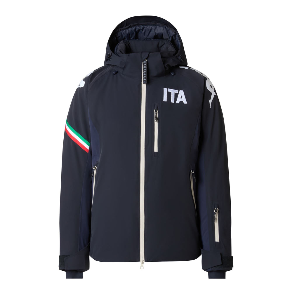 Blue Men's Slim Fit Ski Jacket with Thermolite Insulation 02