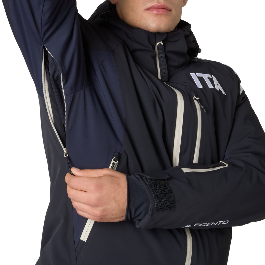 Blue Men's Slim Fit Ski Jacket with Thermolite Insulation main