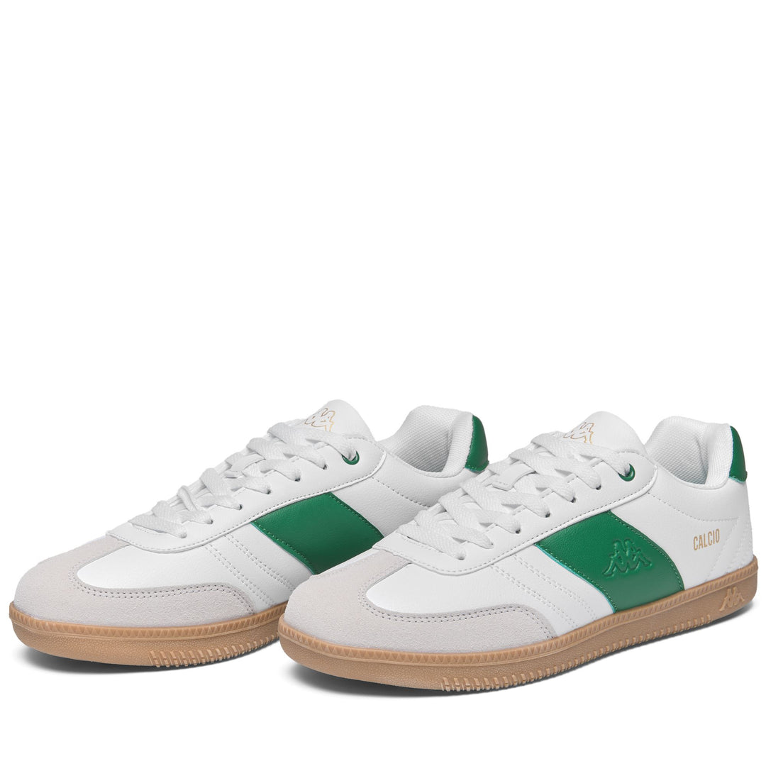 LOGO   MATTEA 1.0 - Sneakers - Low Cut - Unisex - WHITE-GREEN OASI 01