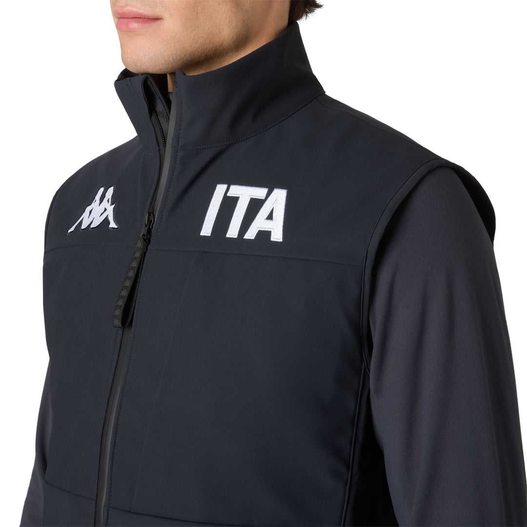 Blue Unisex Softshell Jacket with Lightweight Waterproof Fabric main