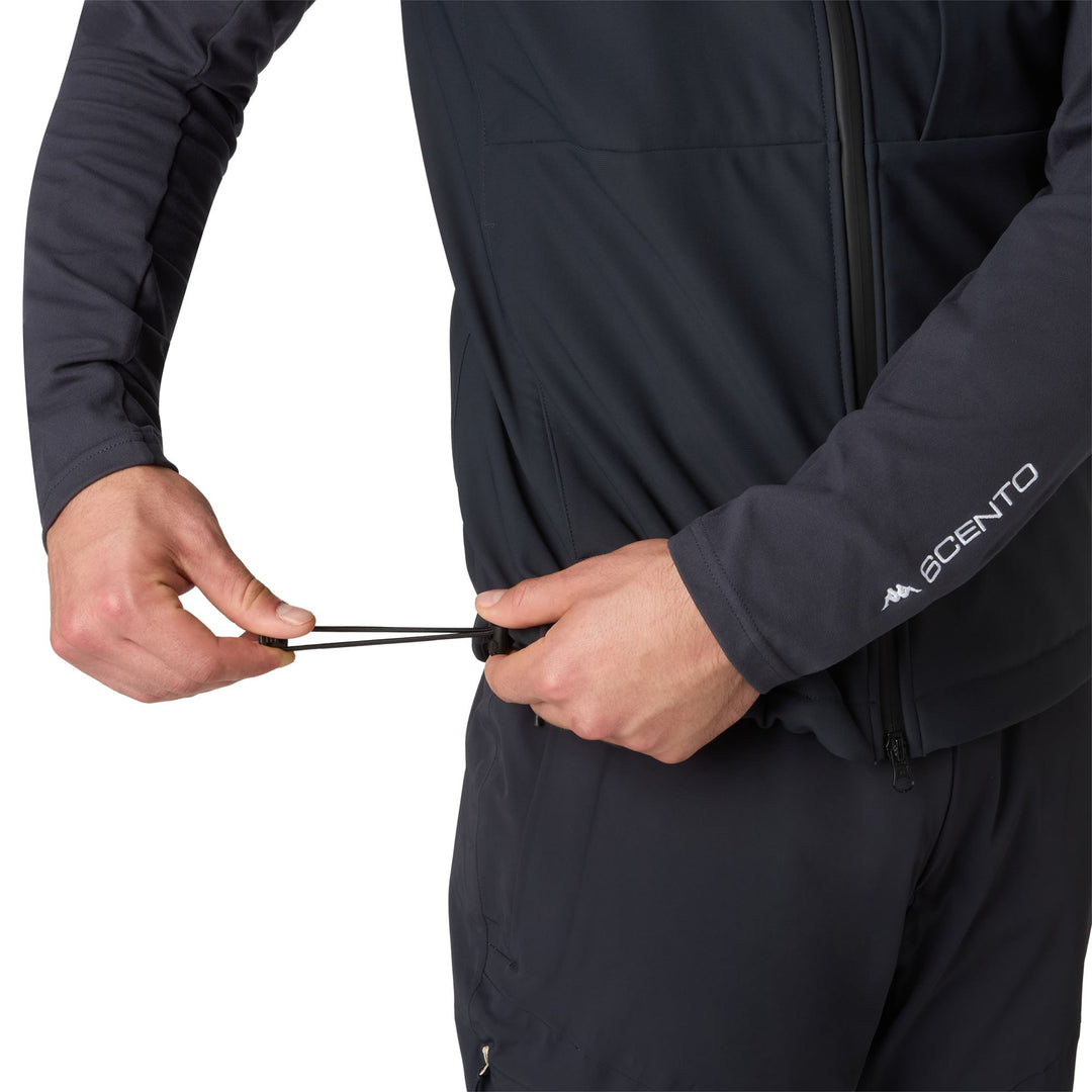 Blue Unisex Softshell Jacket with Lightweight Waterproof Fabric main