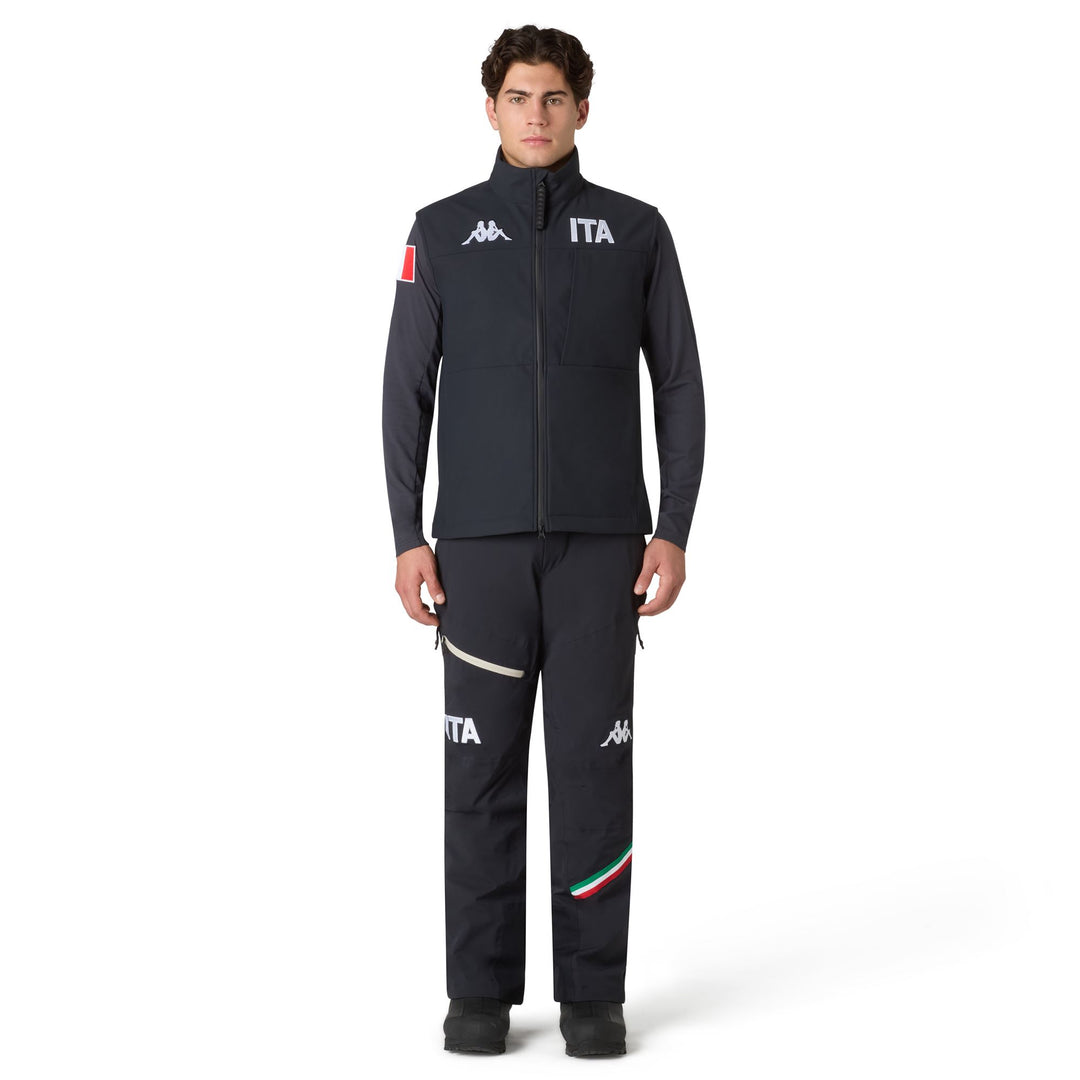 Blue Unisex Softshell Jacket with Lightweight Waterproof Fabric main