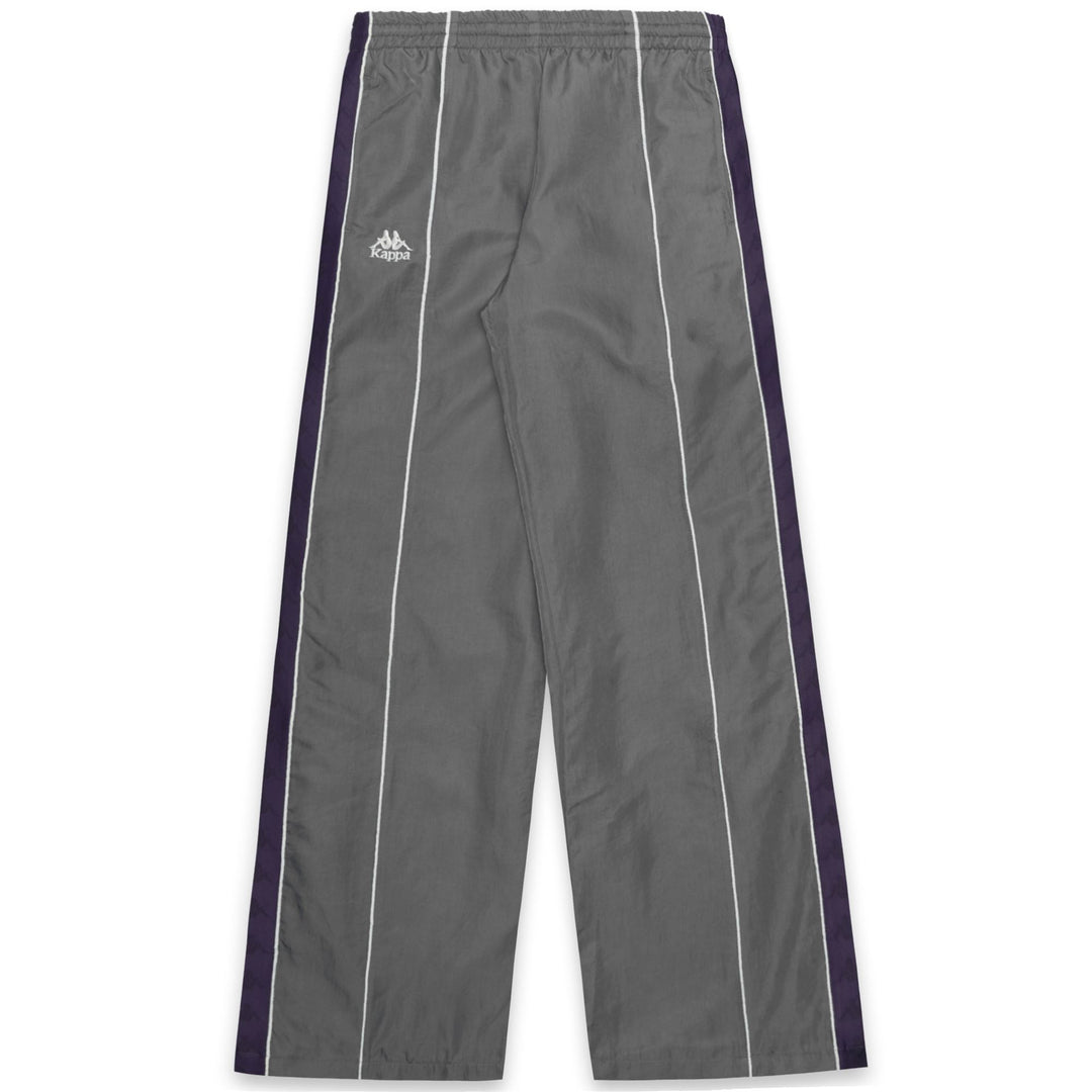 222 BANDA ODETTE - Pants - Sport Trousers - Woman - Grey Charcoal-White Natural 01