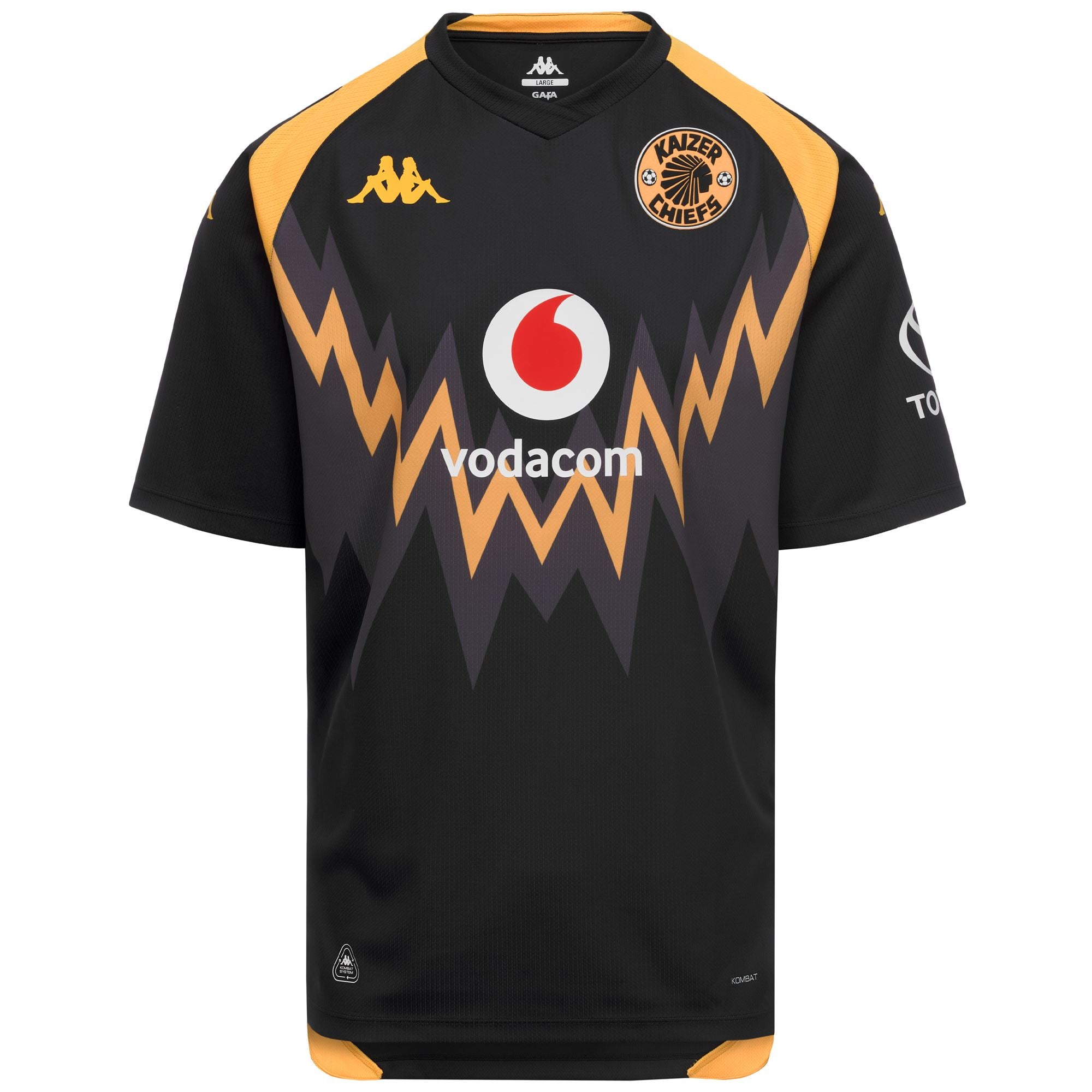 Kaizer Chiefs Kappa ユニフォーム シャツ　XL Kaizer Chiefs Football Clothing: official game Jerseys | Kappa