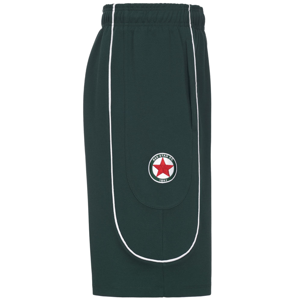 AERIS RED STAR - Shorts - Sport Shorts - Man - Green-White 02