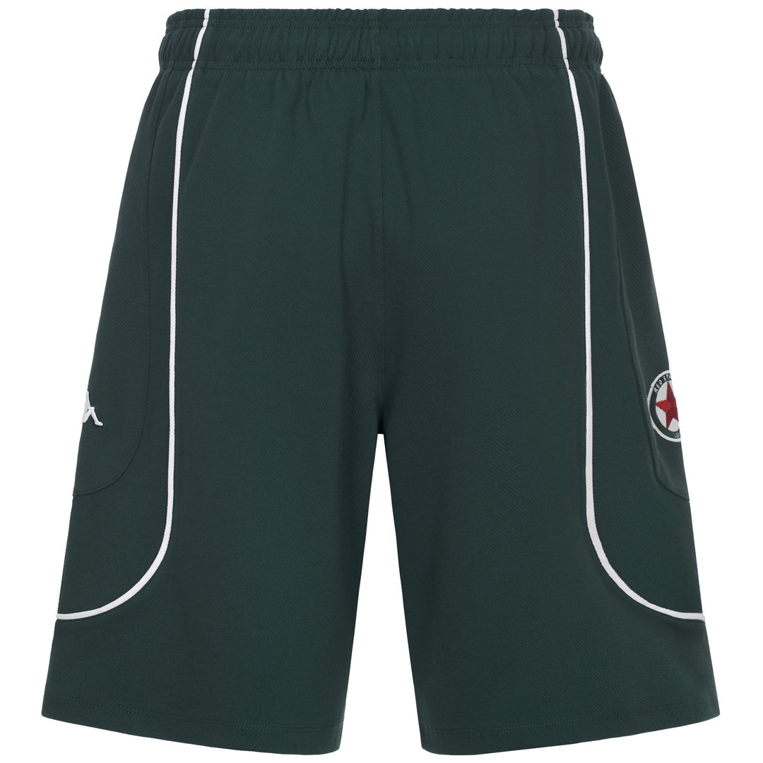 AERIS RED STAR - Shorts - Sport Shorts - Man - Green-White main