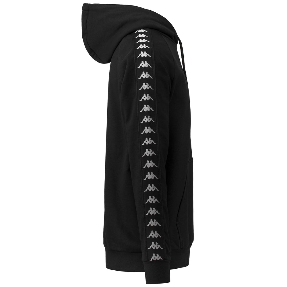 Suéter de calle de polar negro para hombre. 02