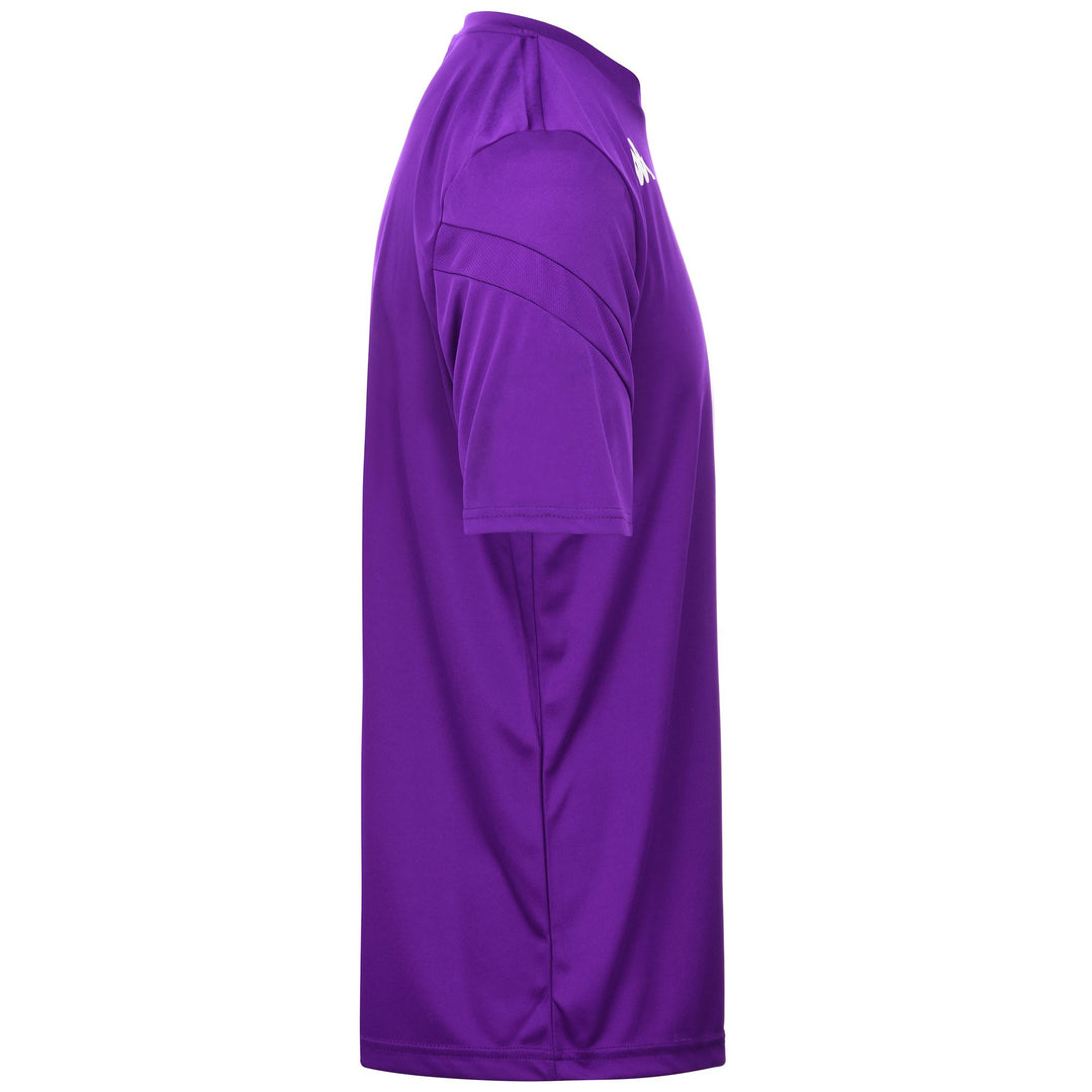 Camiseta para fútbol de corte regular para hombre en tejido interlock color violeta main