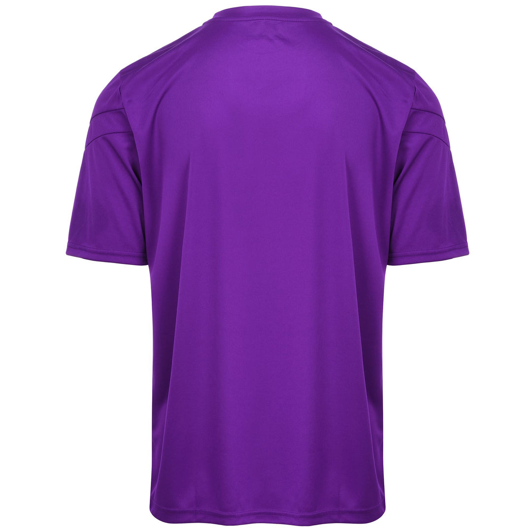 Camiseta para fútbol de corte regular para hombre en tejido interlock color violeta main