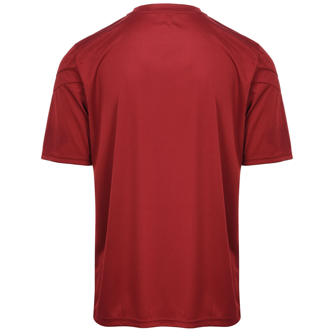 Red Men's Football Jersey with Mesh Inserts main