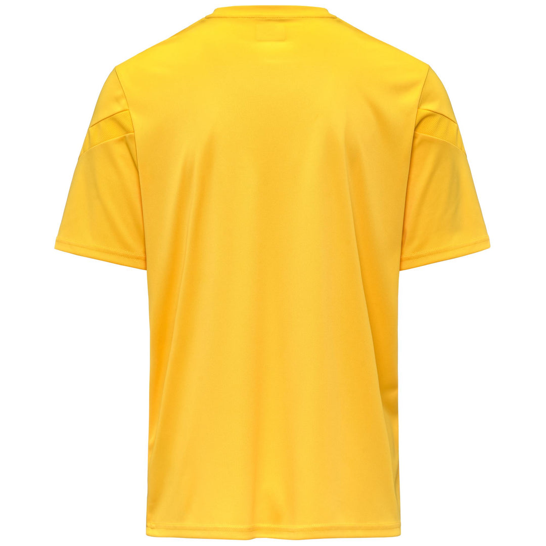 Camiseta de entrenamiento activa para hombre en amarillo diente de león main