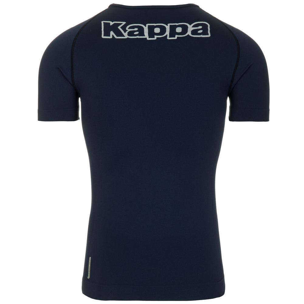 Camiseta de fútbol azul para hombre, ajustada al cuerpo, con protección Hydro-Way. 02