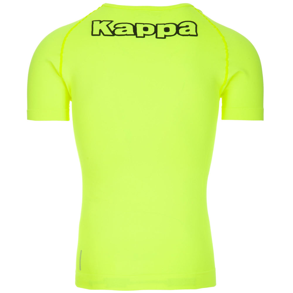 Blazing yellow Men's Seamless Sports T-Shirt with Hydro-Protection 02