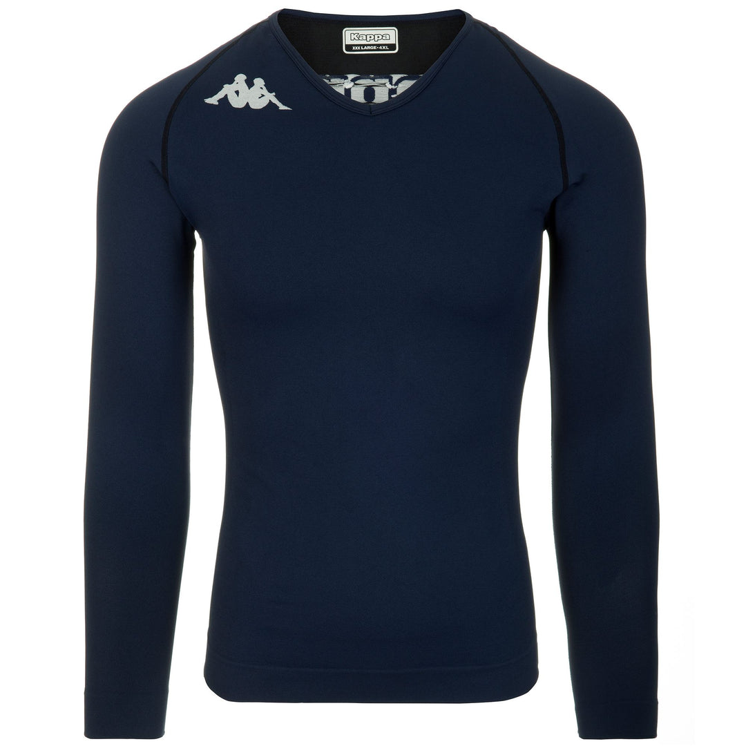 Blue marine Men's Skin Fit Long Sleeve T-Shirt with Hydro-Way Protection 01