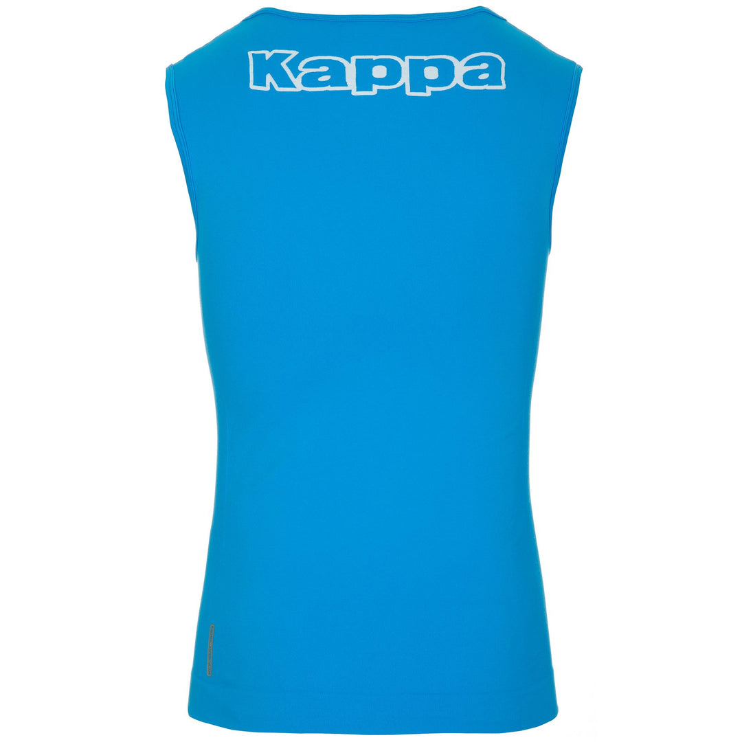 Camiseta sin mangas azul para hombre, ajustada al cuerpo, con protección Hydro-Way. main