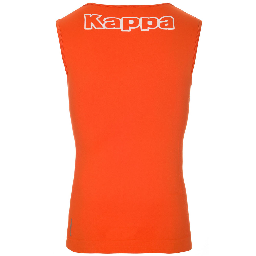 Orange Men's Seamless Tank Top with Hydro-Way Protection main